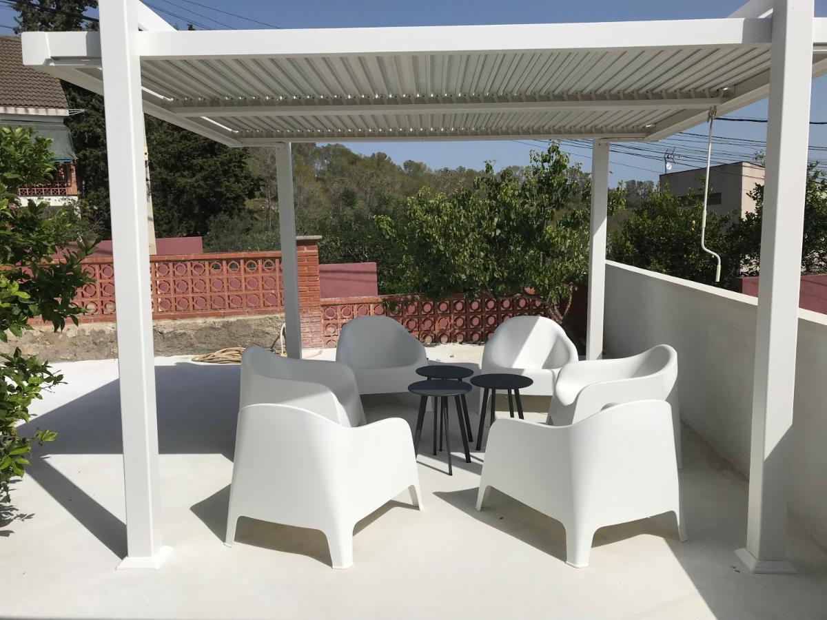 Campagne Luxueuse De Sitges Villa Olivella Bagian luar foto