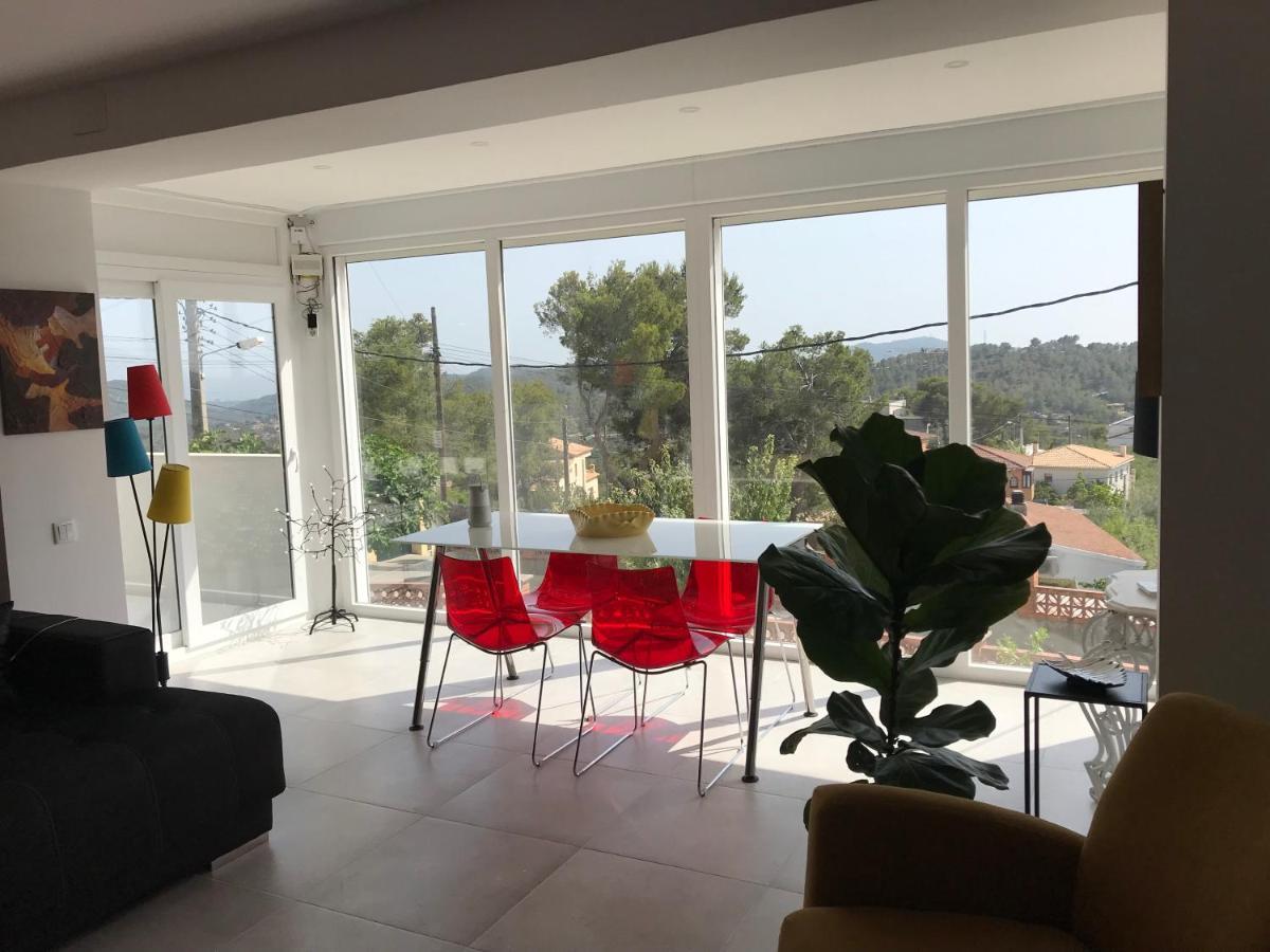 Campagne Luxueuse De Sitges Villa Olivella Bagian luar foto